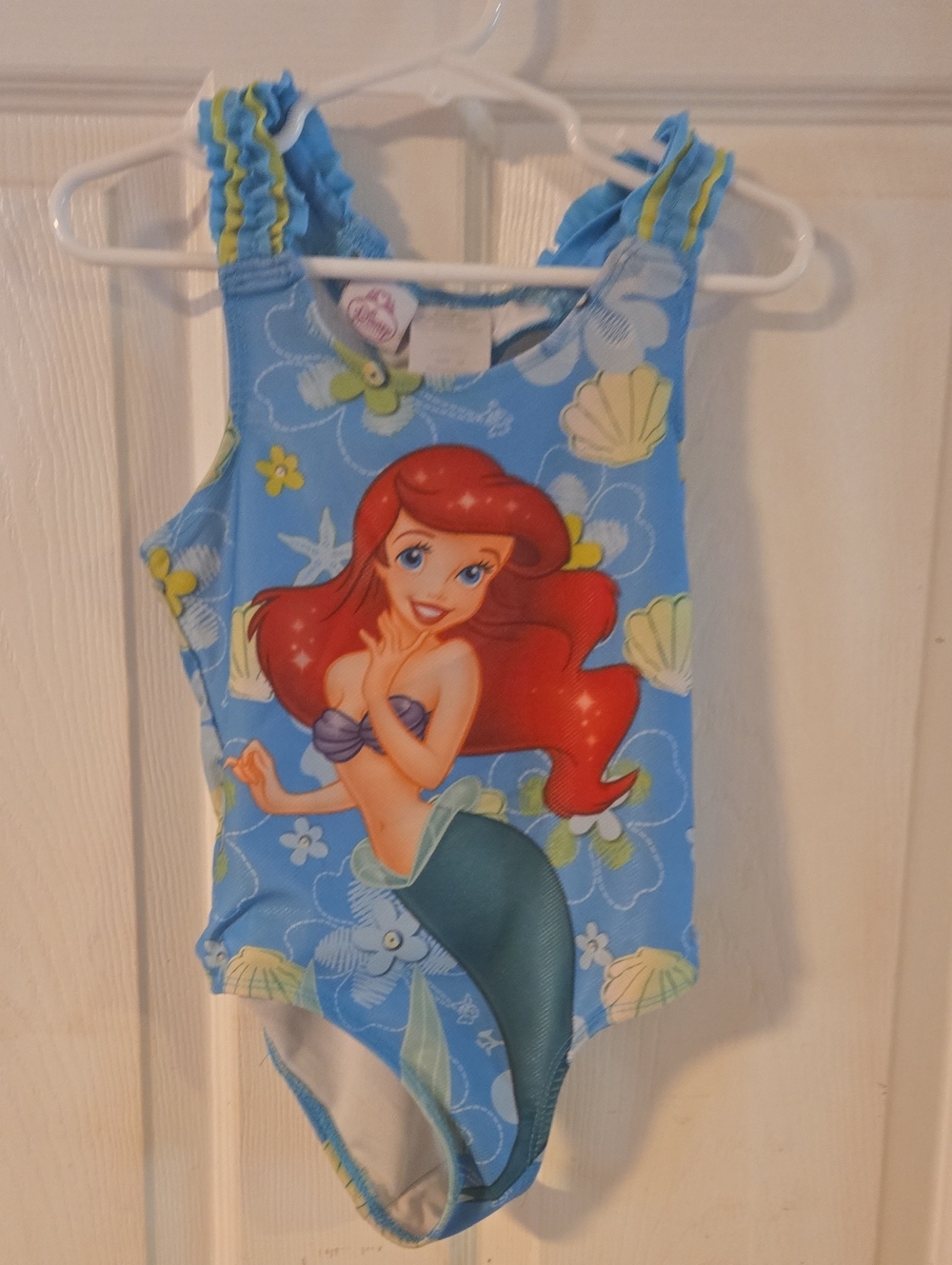 Disney Ariel Ruffle-Strap One-Piece Swimsuit